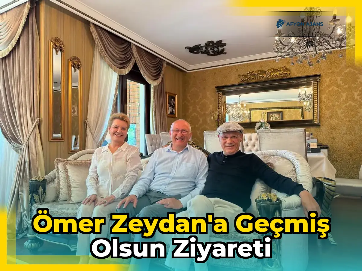 Ömer Zeydan'a geçmiş olsun ziyareti