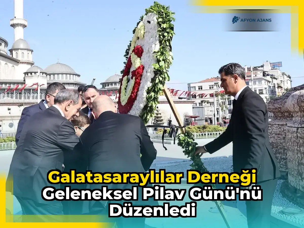 Galatasaraylılar Derneği Geleneksel Pilav Günü'nü düzenledi