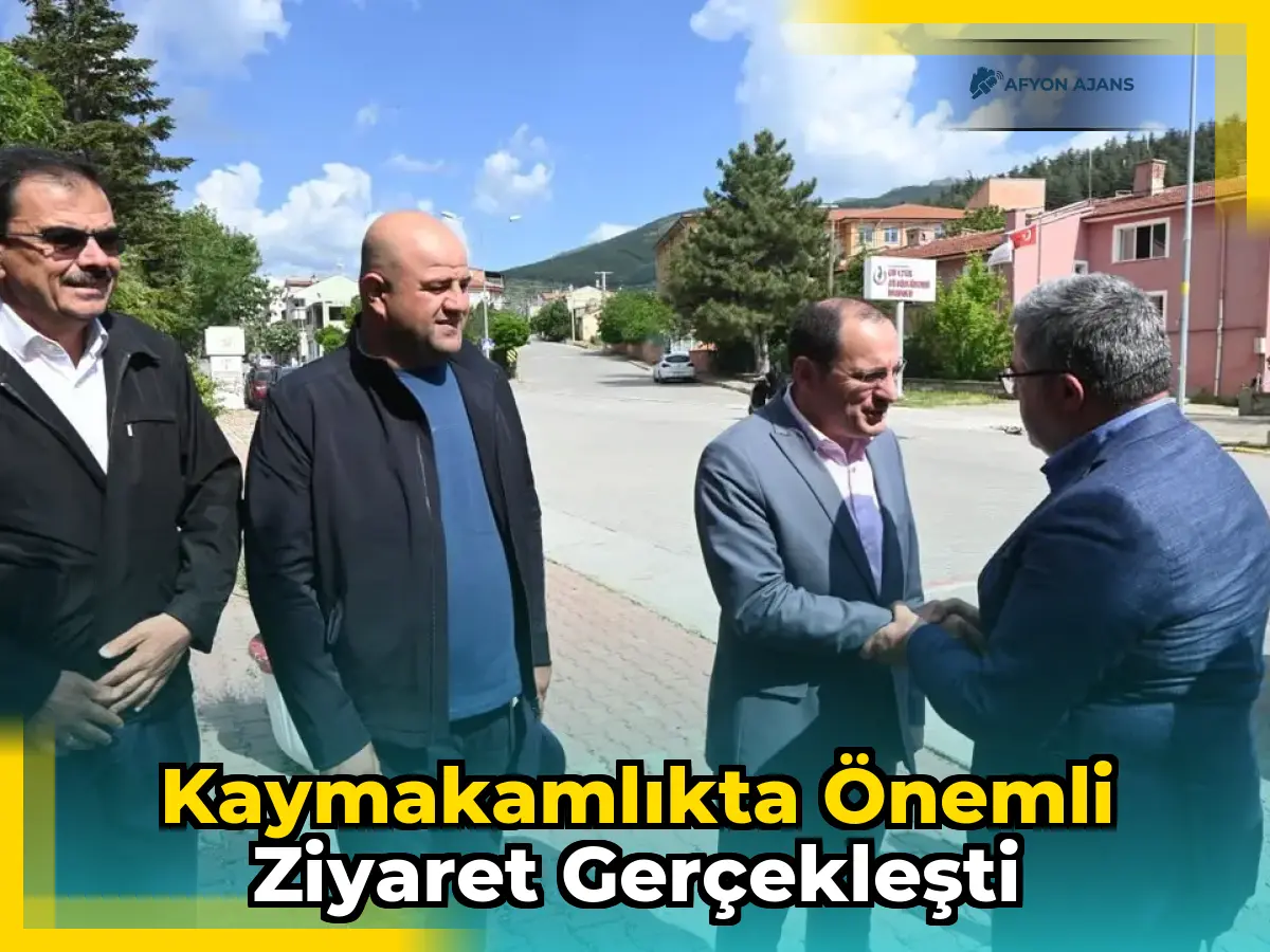 Kaymakamlıkta Önemli Ziyaret Gerçekleşti