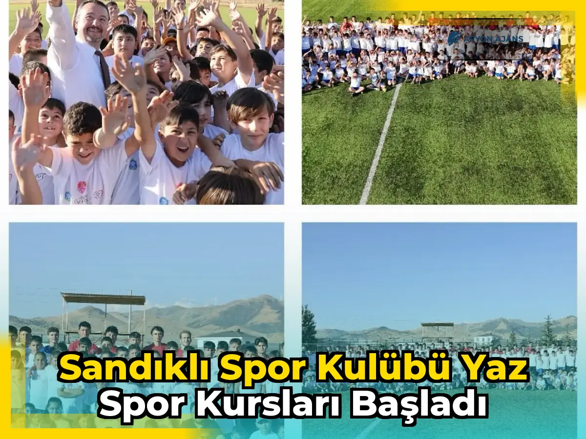 Sandıklı Spor Kulübü Yaz Spor Kursları Başladı
