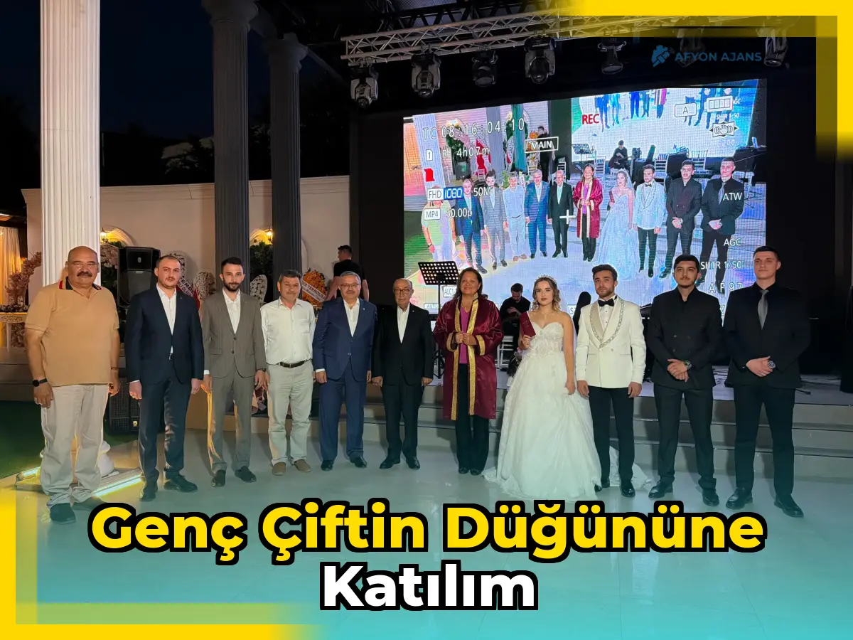 Genç Çiftin Düğününe Katılım