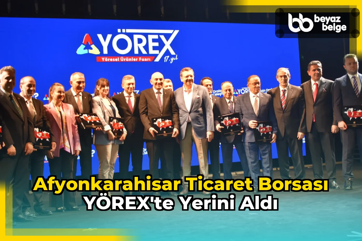 Afyonkarahisar Ticaret Borsası YÖREX’te Yerini Aldı