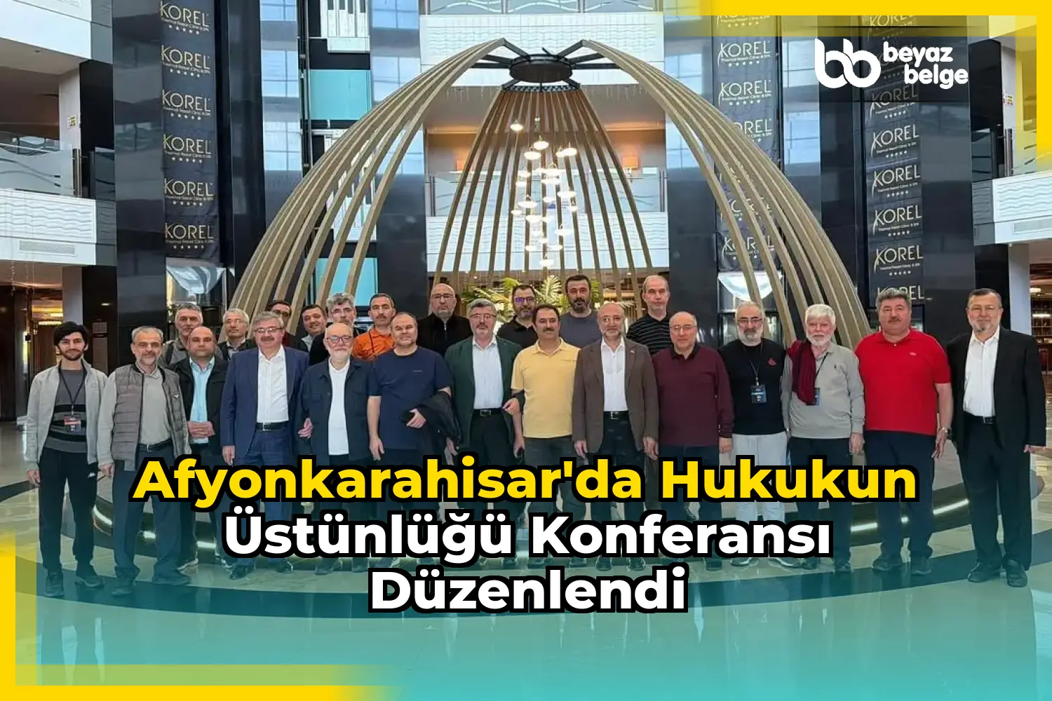 Afyonkarahisar'da Hukukun Üstünlüğü Konferansı Düzenlendi