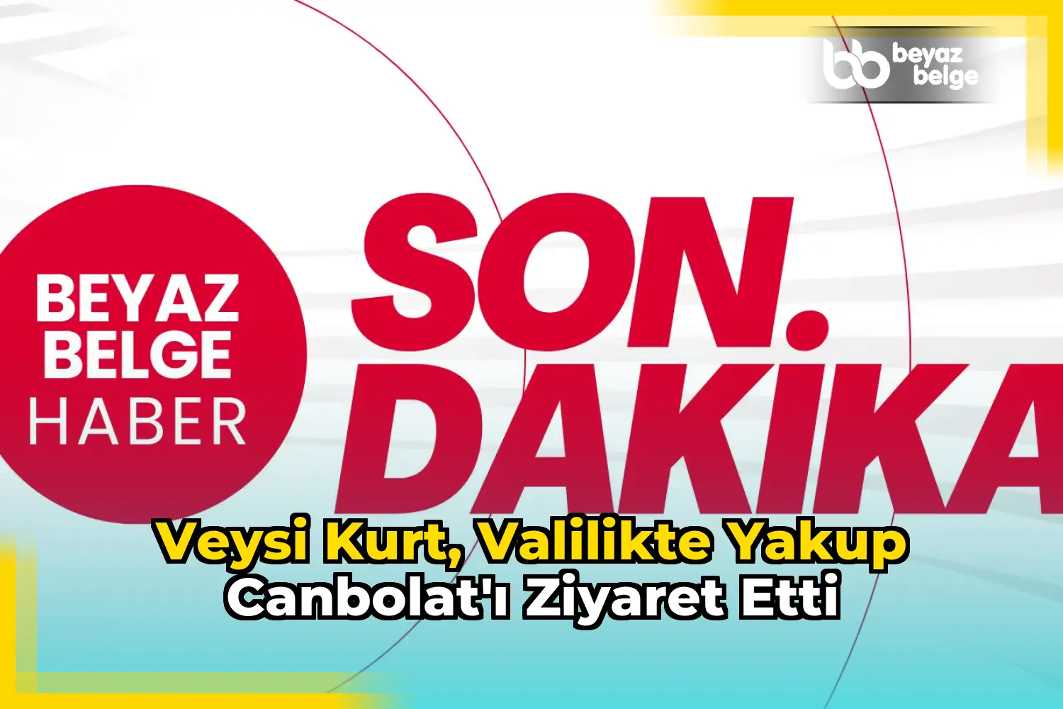Veysi Kurt, Valilikte Yakup Canbolat'ı Ziyaret Etti