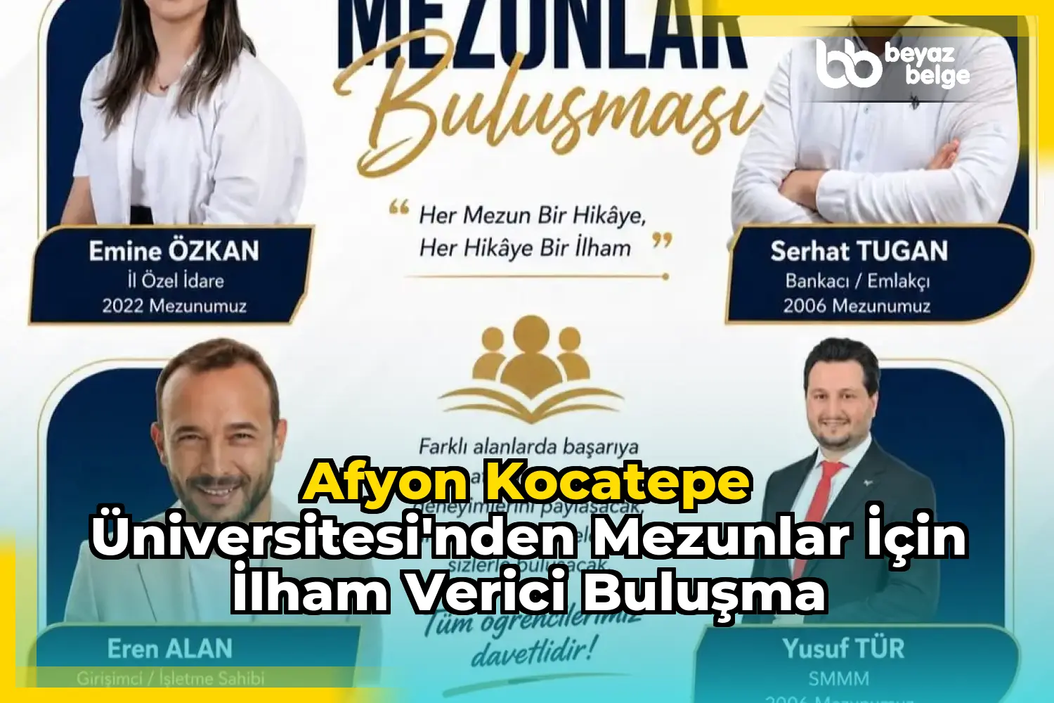 Afyon Kocatepe Üniversitesi'nden Mezunlar İçin İlham Verici Buluşma