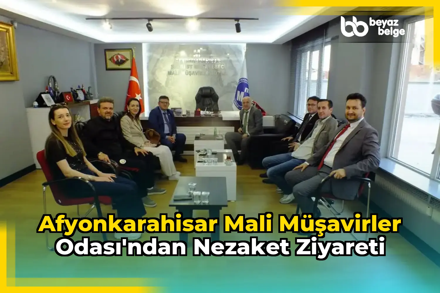 Afyonkarahisar Mali Müşavirler Odası'ndan Nezaket Ziyareti