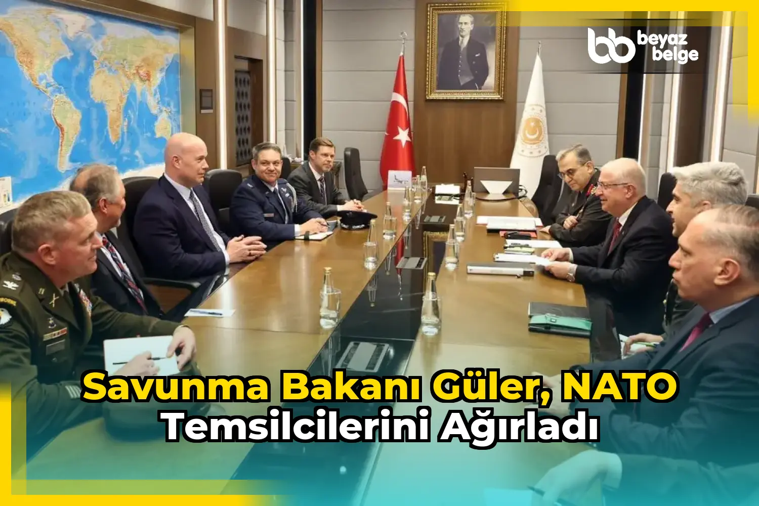 Savunma Bakanı Güler, NATO Temsilcilerini Ağırladı