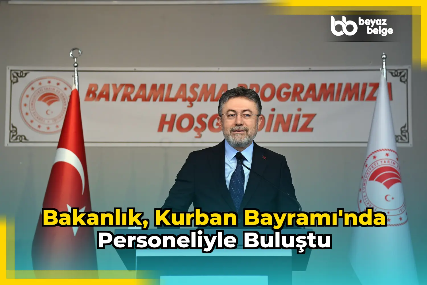 Bakanlık, Kurban Bayramı'nda personeliyle buluştu
