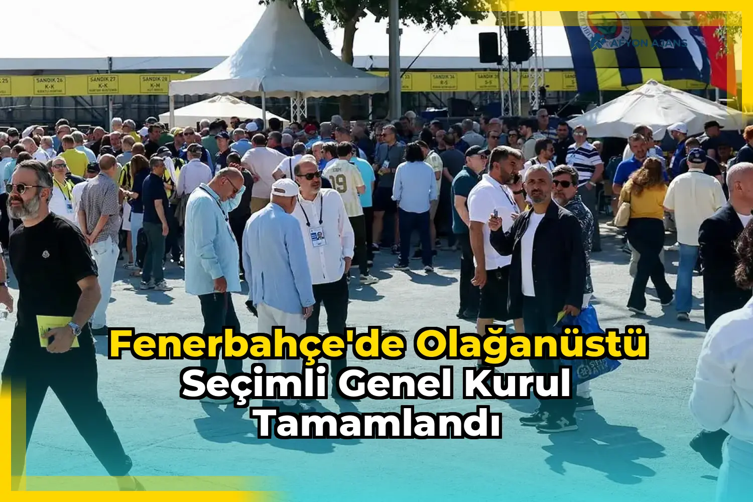 Fenerbahçe'de Olağanüstü Seçimli Genel Kurul Tamamlandı
