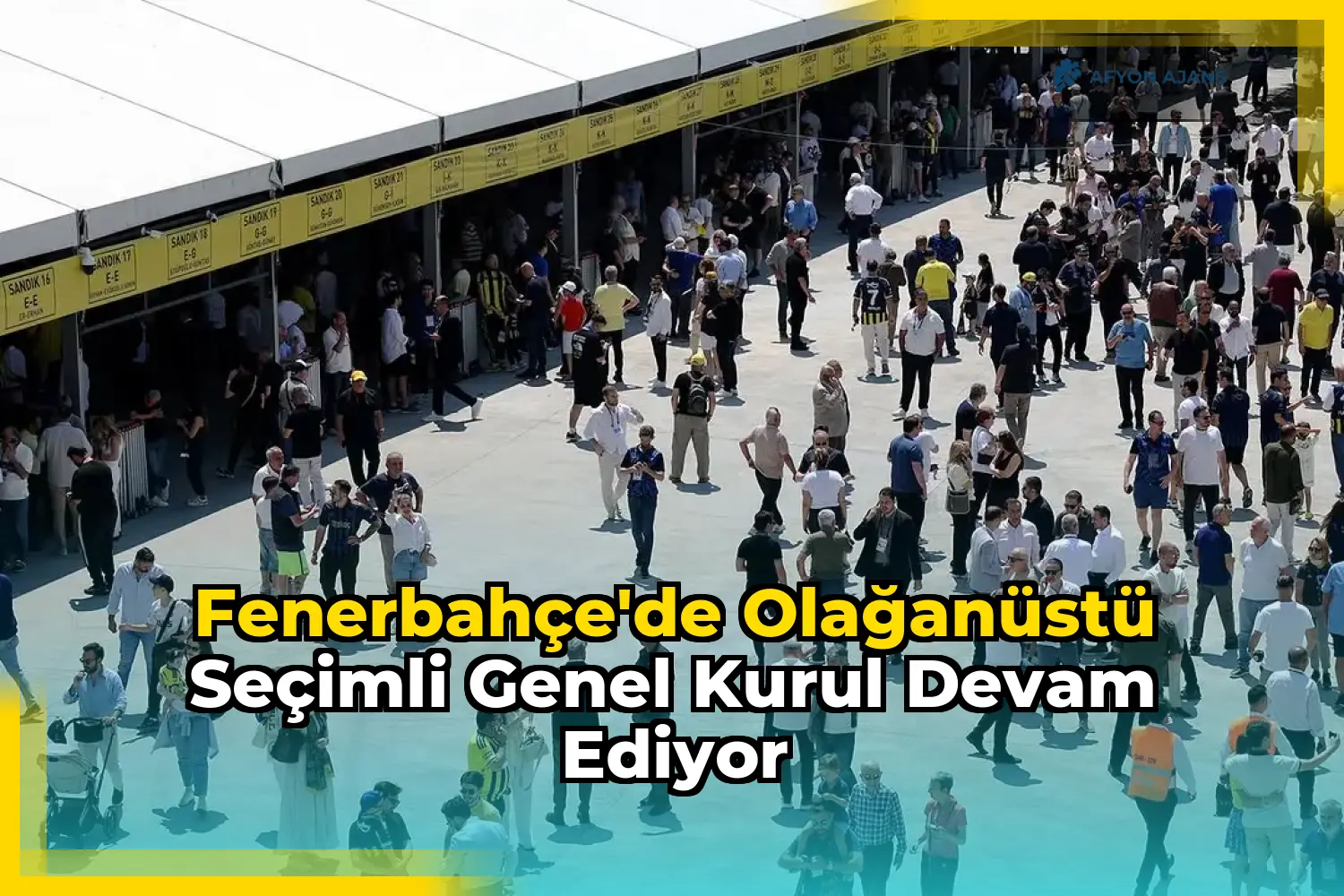Fenerbahçe'de Olağanüstü Seçimli Genel Kurul devam ediyor