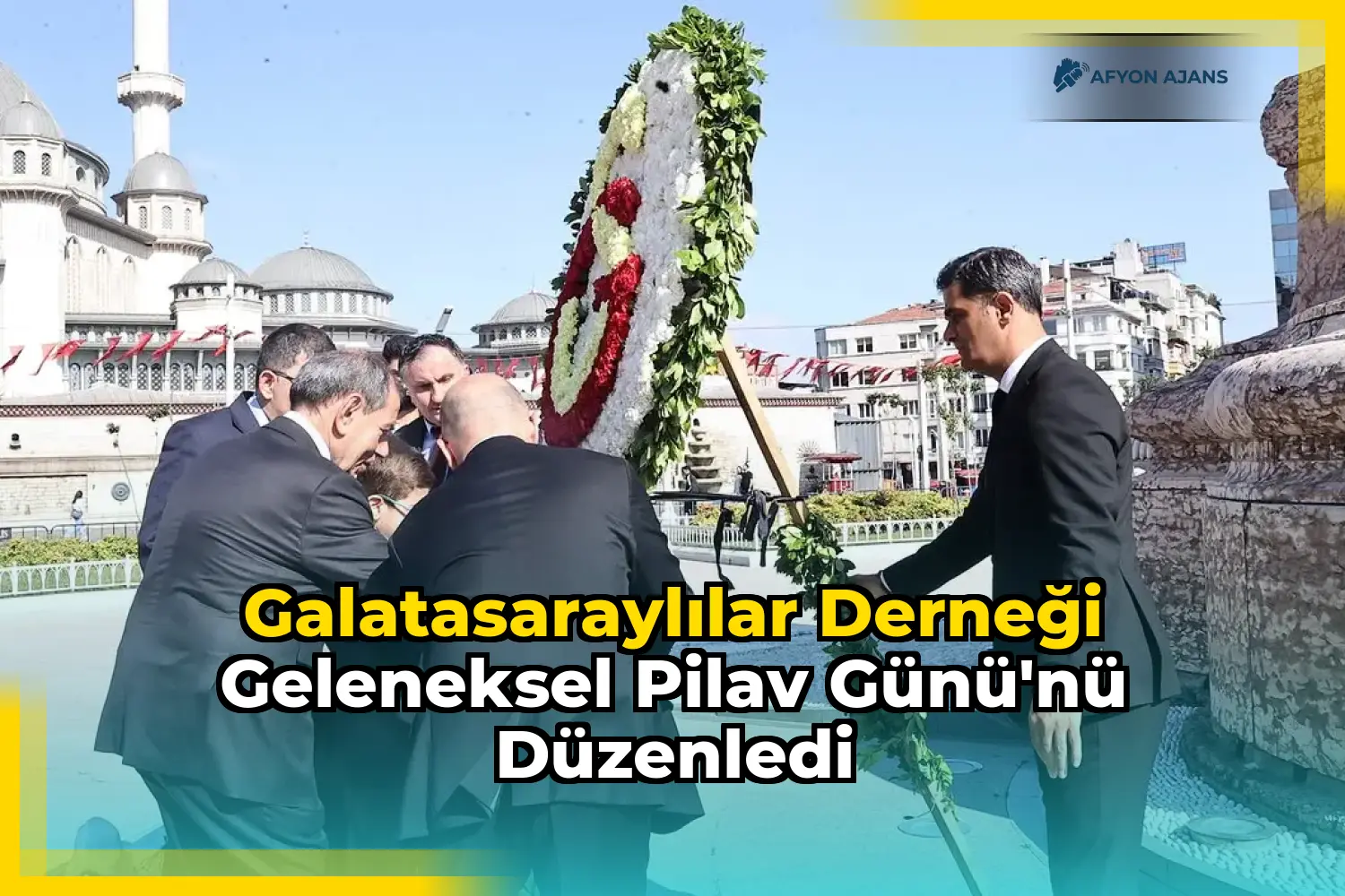 Galatasaraylılar Derneği Geleneksel Pilav Günü'nü düzenledi