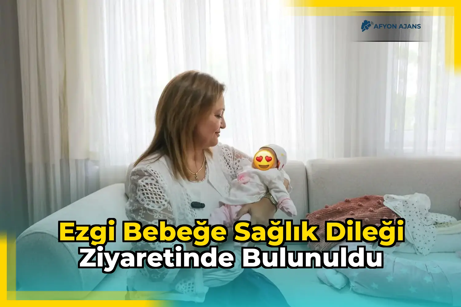 Ezgi bebeğe sağlık dileği ziyaretinde bulunuldu