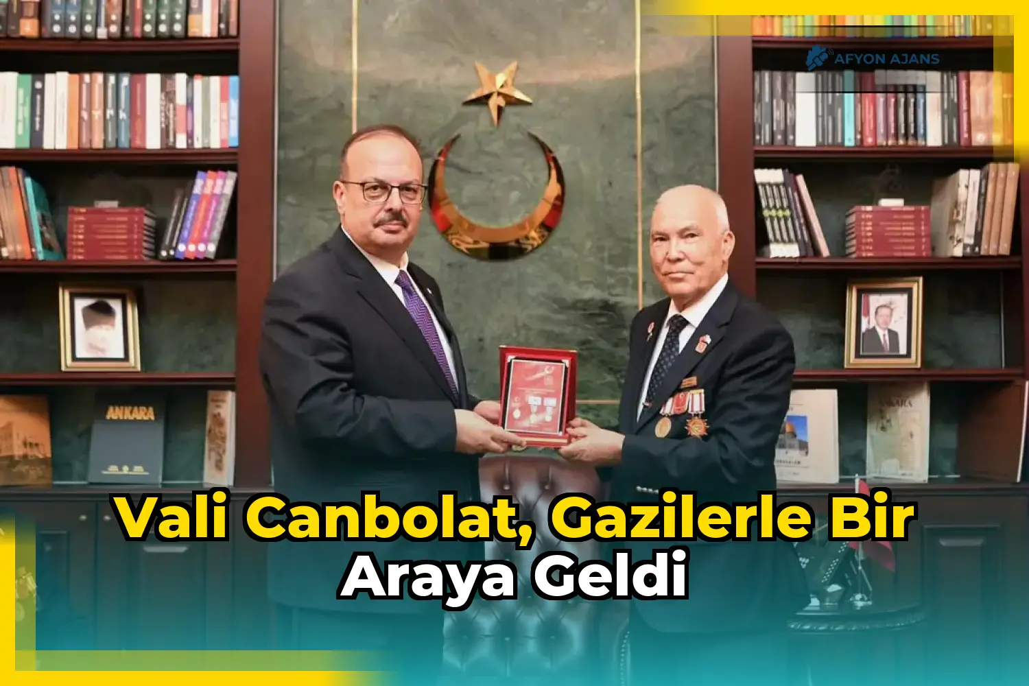 Vali Canbolat, Gazilerle Bir Araya Geldi
