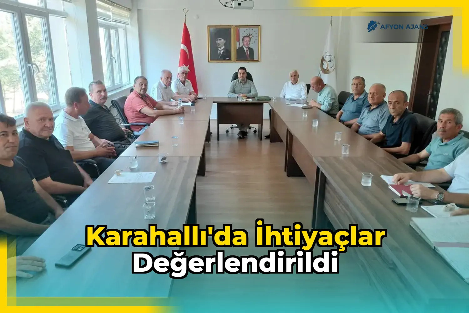 Karahallı'da İhtiyaçlar Değerlendirildi