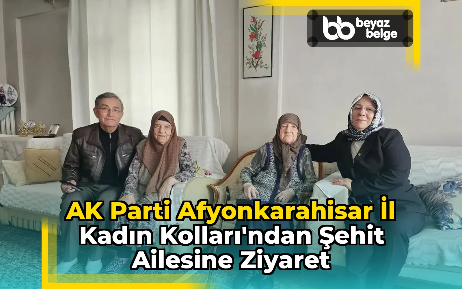 AK Parti Afyonkarahisar İl Kadın Kolları'ndan Şehit Ailesine Ziyaret