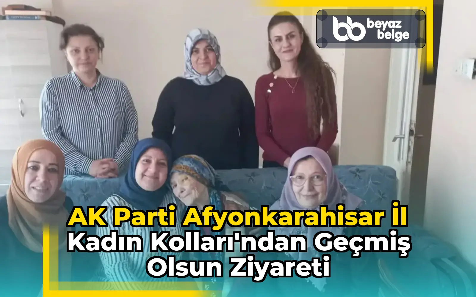 AK Parti Afyonkarahisar İl Kadın Kolları'ndan Geçmiş Olsun Ziyareti