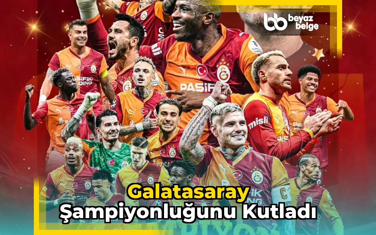Galatasaray Şampiyonluğunu Kutladı