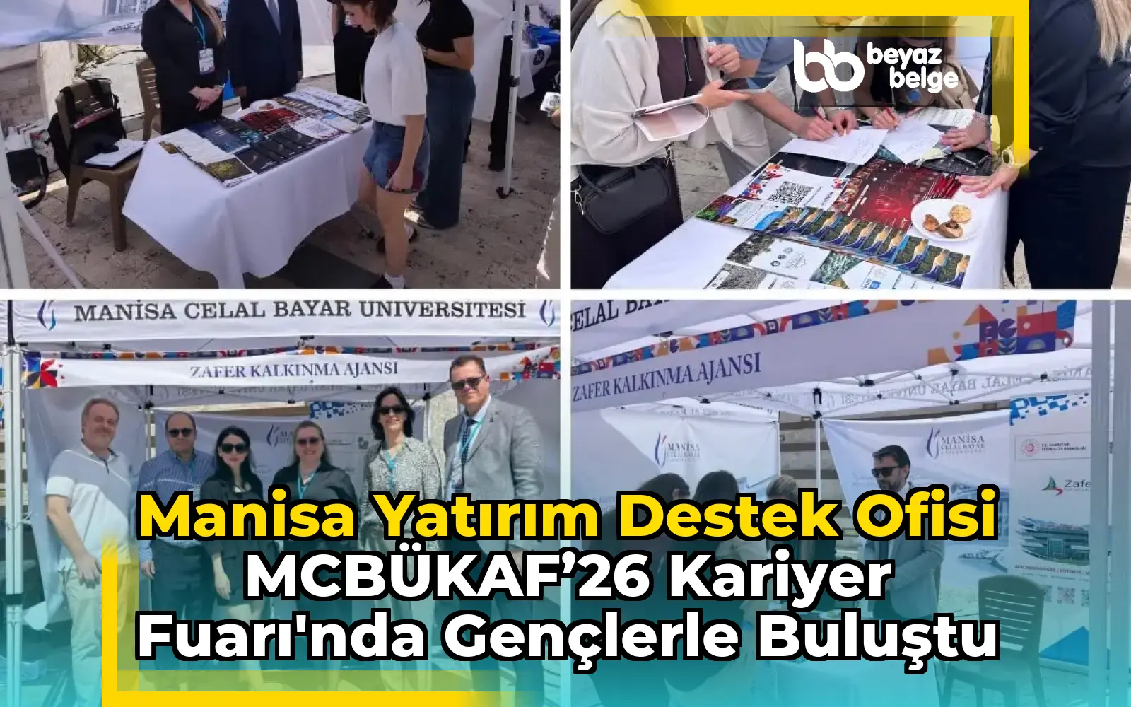 Manisa Yatırım Destek Ofisi MCBÜKAF’26 Kariyer Fuarı'nda Gençlerle Buluştu