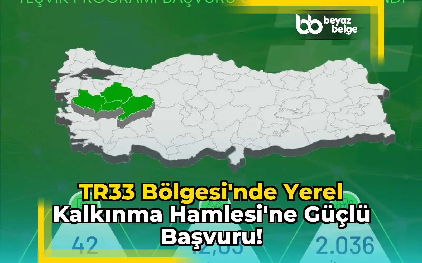 TR33 Bölgesi'nde Yerel Kalkınma Hamlesi'ne Güçlü Başvuru!