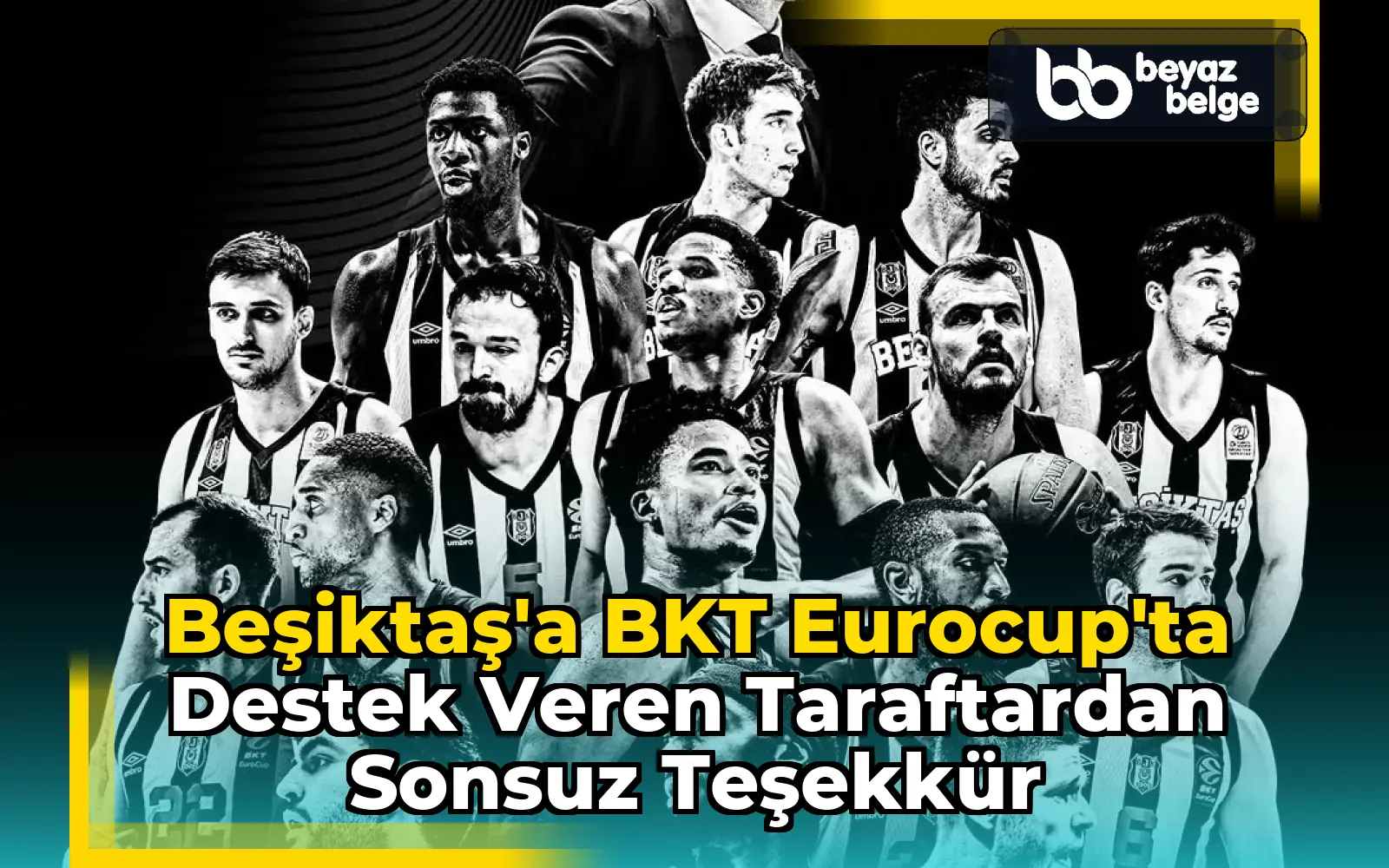 Beşiktaş'a BKT EuroCup'ta Destek Veren Taraftardan Sonsuz Teşekkür