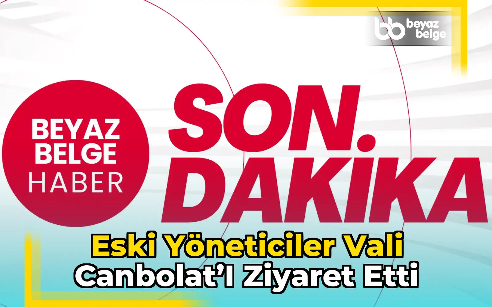 Eski yöneticiler Vali Canbolat’ı ziyaret etti