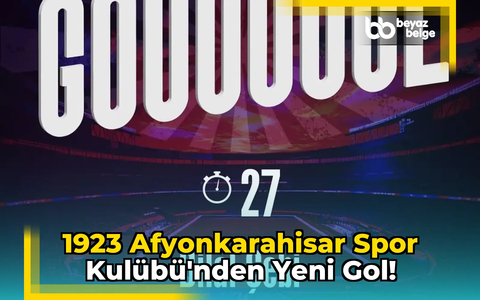 1923 Afyonkarahisar Spor Kulübü'nden Yeni Gol!