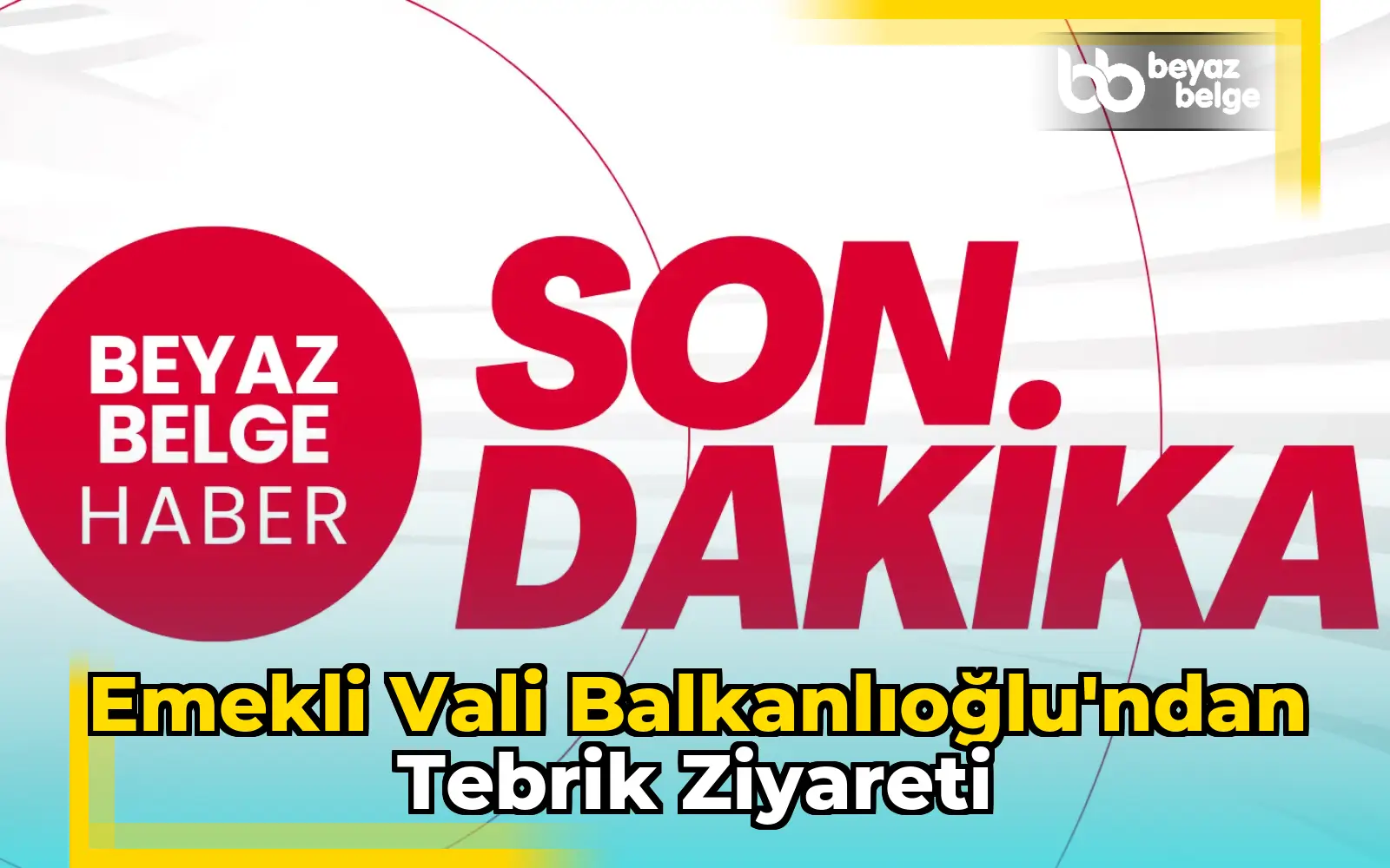 Emekli Vali Balkanlıoğlu'ndan Tebrik Ziyareti
