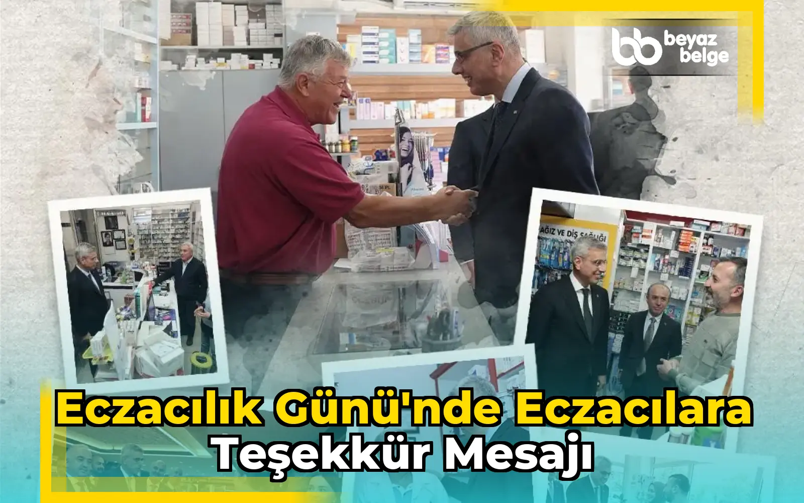 Eczacılık Günü'nde eczacılara teşekkür mesajı