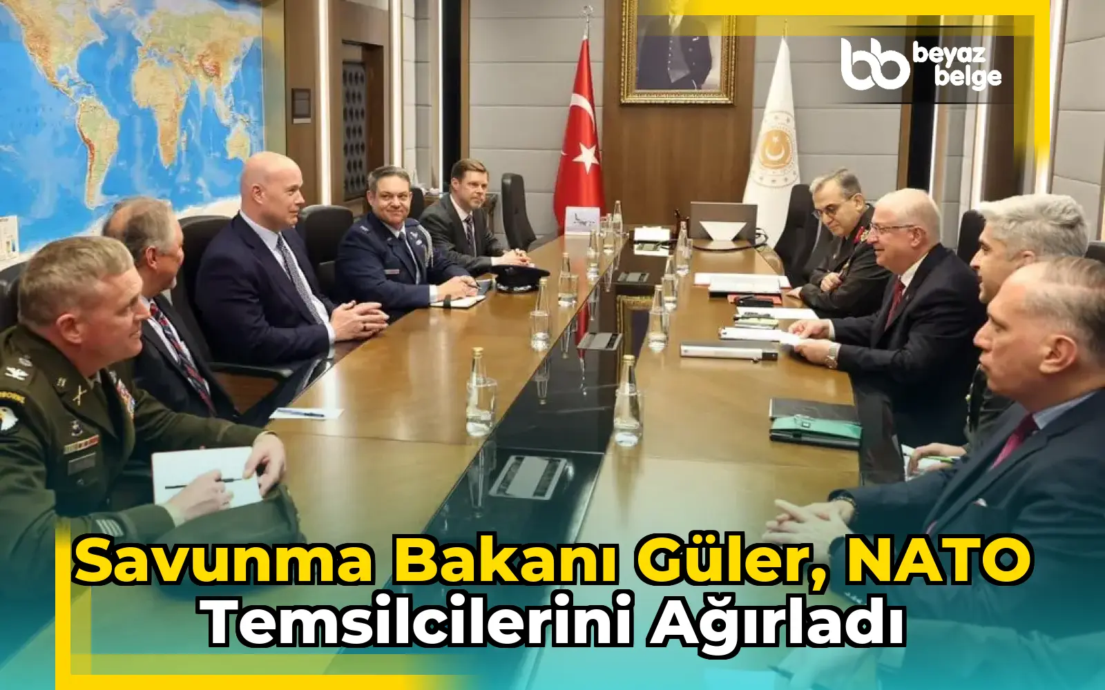 Savunma Bakanı Güler, NATO Temsilcilerini Ağırladı