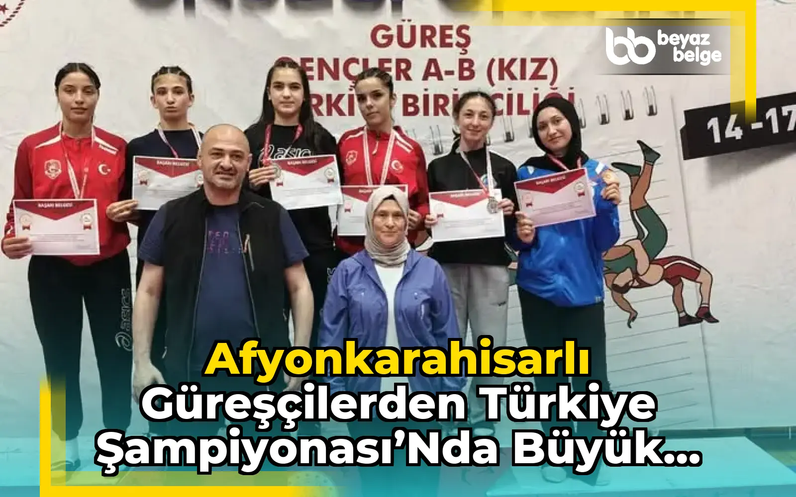 Afyonkarahisarlı Güreşçilerden Türkiye Şampiyonası’nda Büyük Başarı