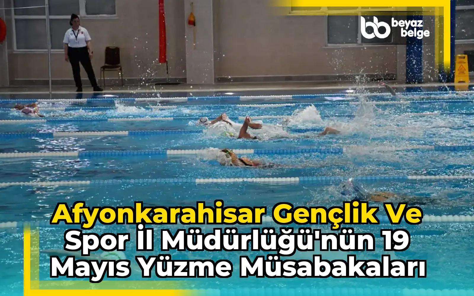 Afyonkarahisar Gençlik ve Spor İl Müdürlüğü'nün 19 Mayıs Yüzme Müsabakaları