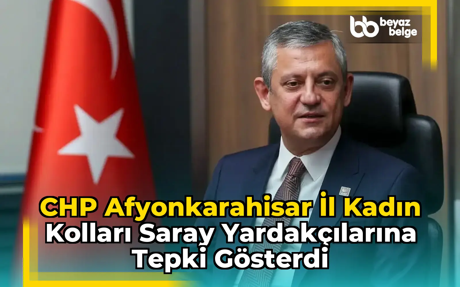 CHP Afyonkarahisar İl Kadın Kolları Saray Yardakçılarına Tepki Gösterdi