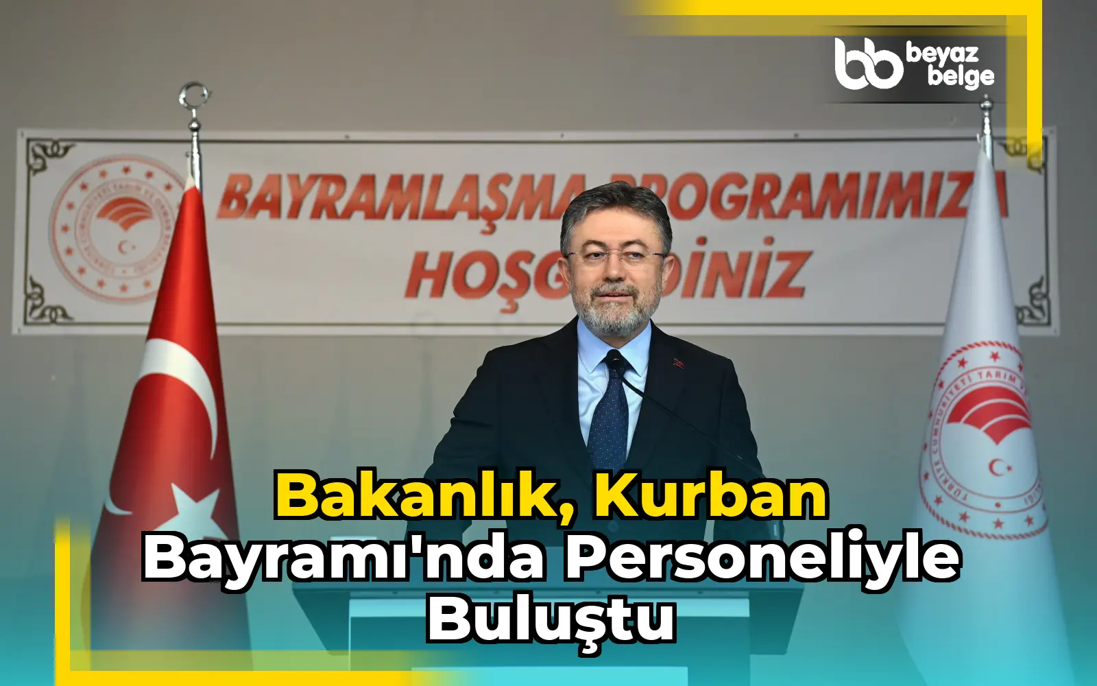Bakanlık, Kurban Bayramı'nda personeliyle buluştu