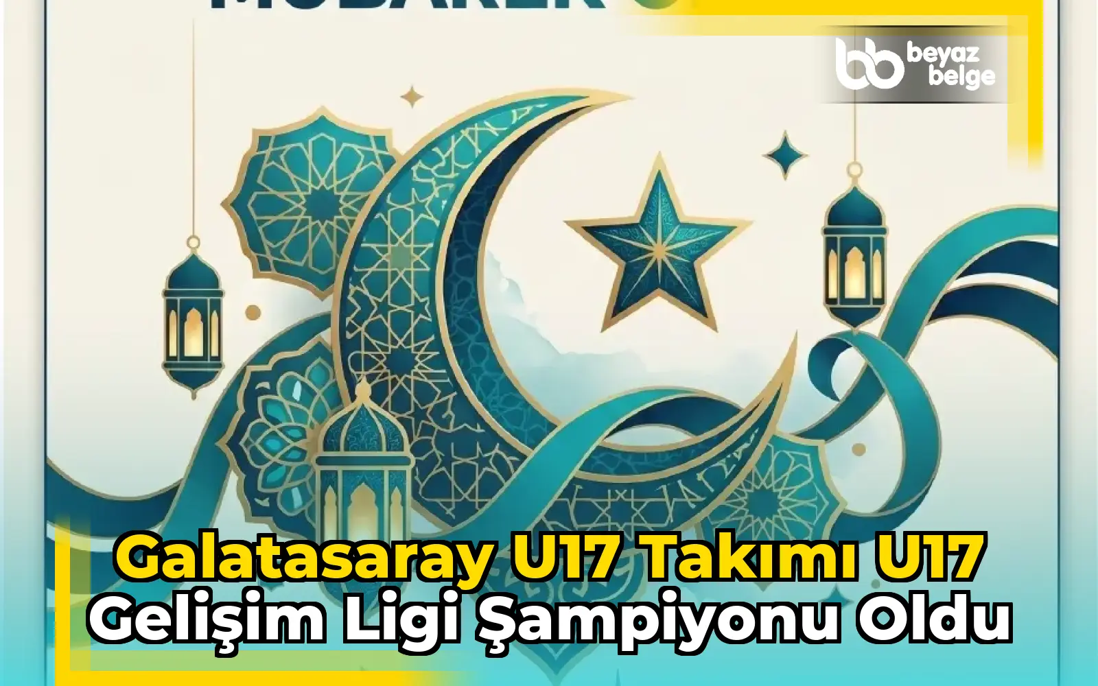 Galatasaray U17 Takımı U17 Gelişim Ligi Şampiyonu Oldu