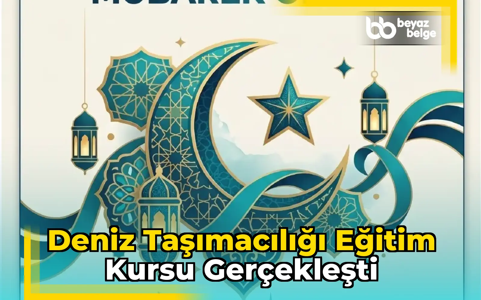 Deniz Taşımacılığı Eğitim Kursu Gerçekleşti