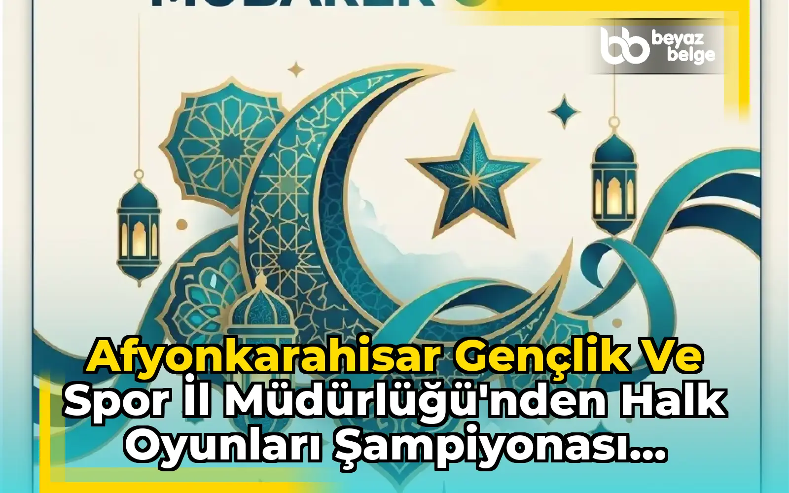 Afyonkarahisar Gençlik ve Spor İl Müdürlüğü'nden Halk Oyunları Şampiyonası Başarısı