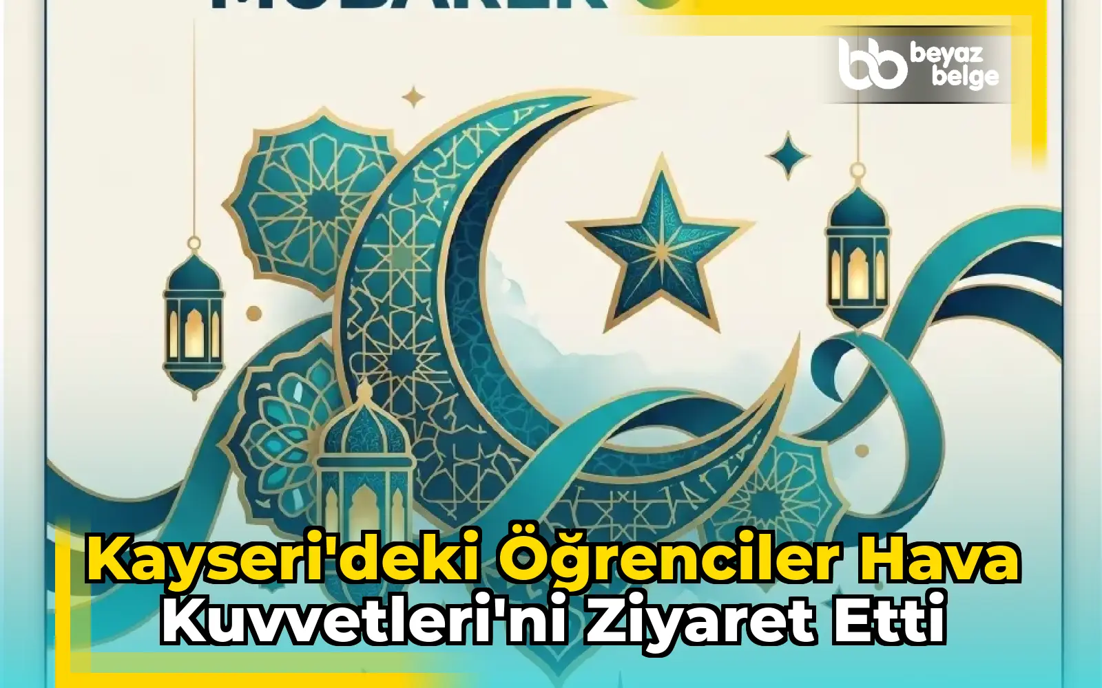 Kayseri'deki Öğrenciler Hava Kuvvetleri'ni Ziyaret Etti