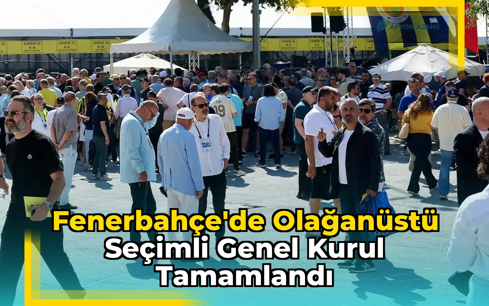 Fenerbahçe'de Olağanüstü Seçimli Genel Kurul Tamamlandı