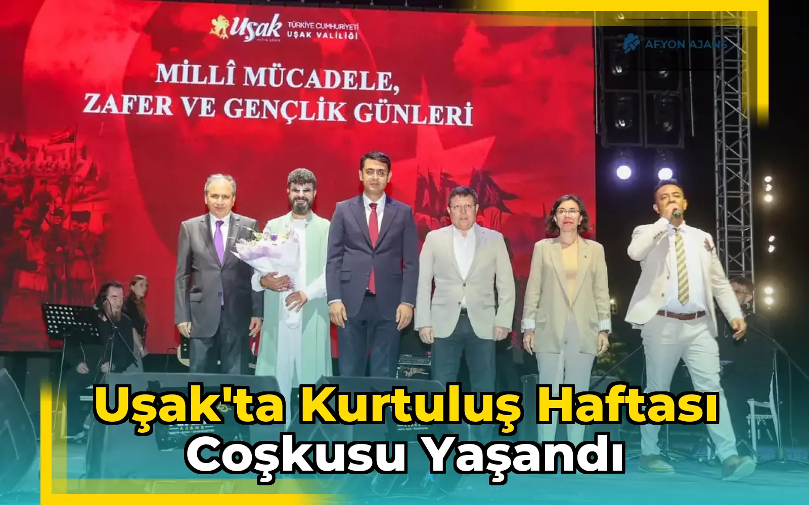 Uşak'ta Kurtuluş Haftası Coşkusu Yaşandı