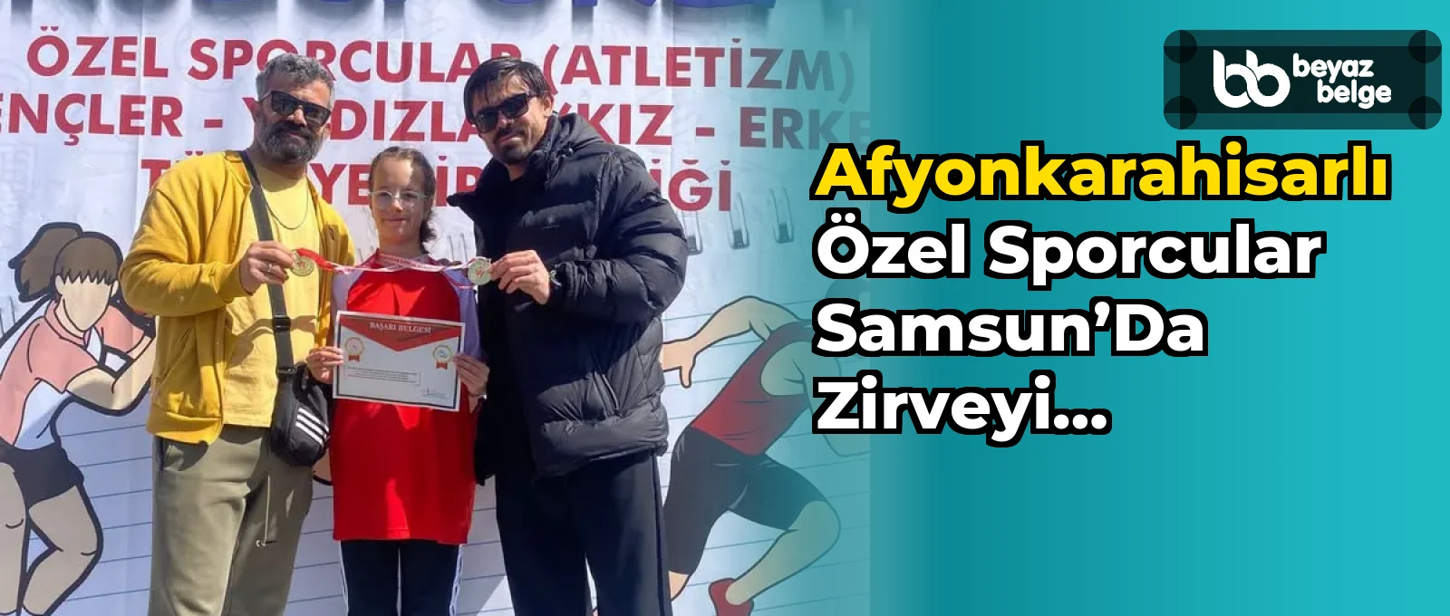 Afyonkarahisarlı Özel Sporcular Samsun’da Zirveyi Bırakmadı