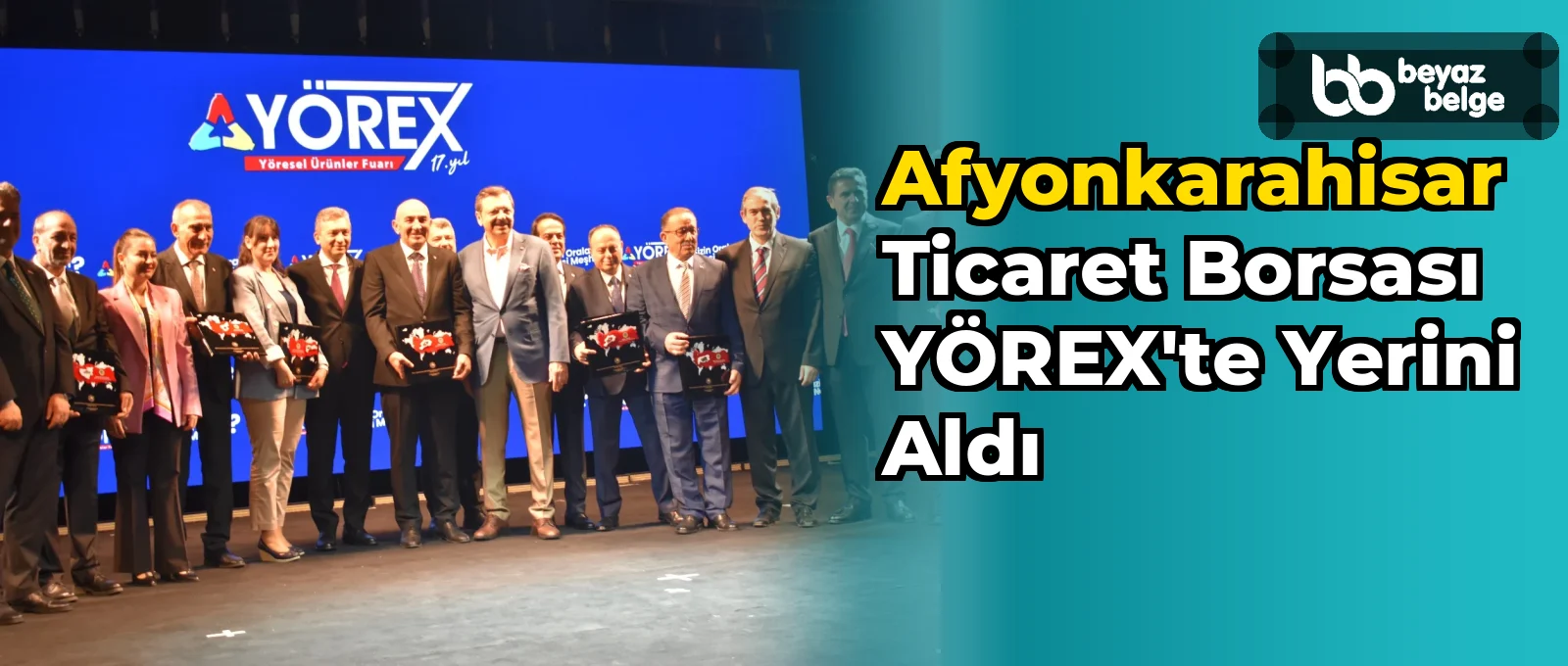 Afyonkarahisar Ticaret Borsası YÖREX’te Yerini Aldı