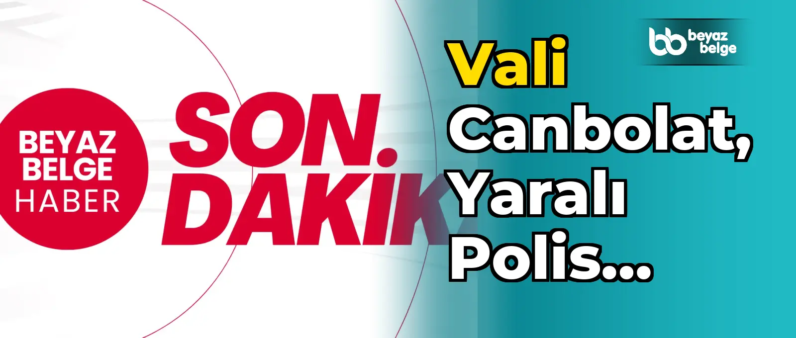 Vali Canbolat, yaralı polis memurunu ziyaret etti