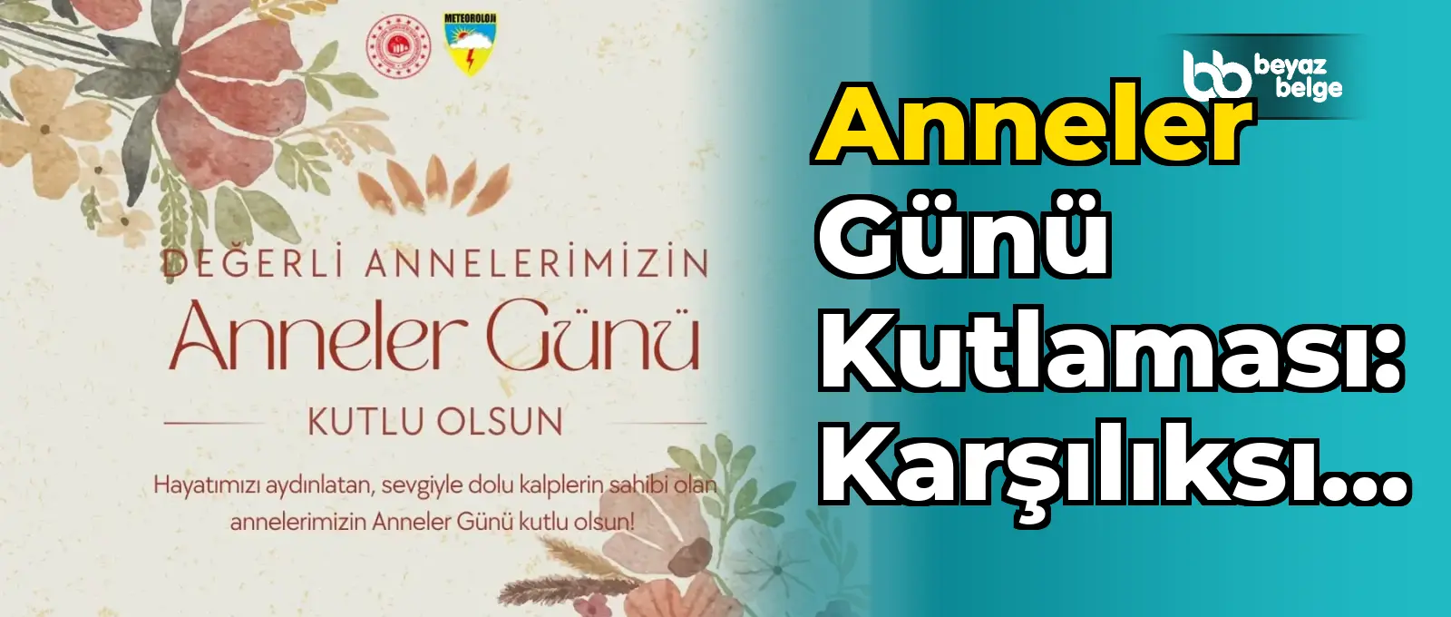 Anneler Günü Kutlaması: Karşılıksız Sevgi ve Fedakarlık