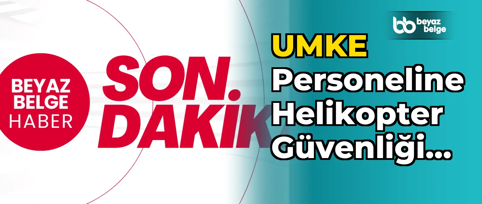 UMKE personeline helikopter güvenliği eğitimi verildi