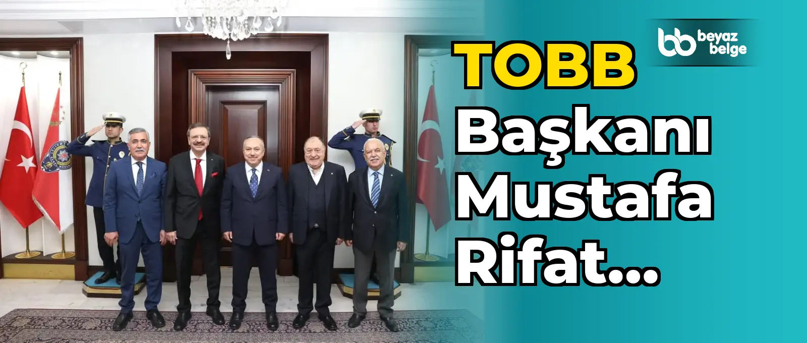 TOBB Başkanı Mustafa Rifat Hisarcıklıoğlu, Emniyet Genel Müdürü Ali Fidan'ı Ziyaret Etti