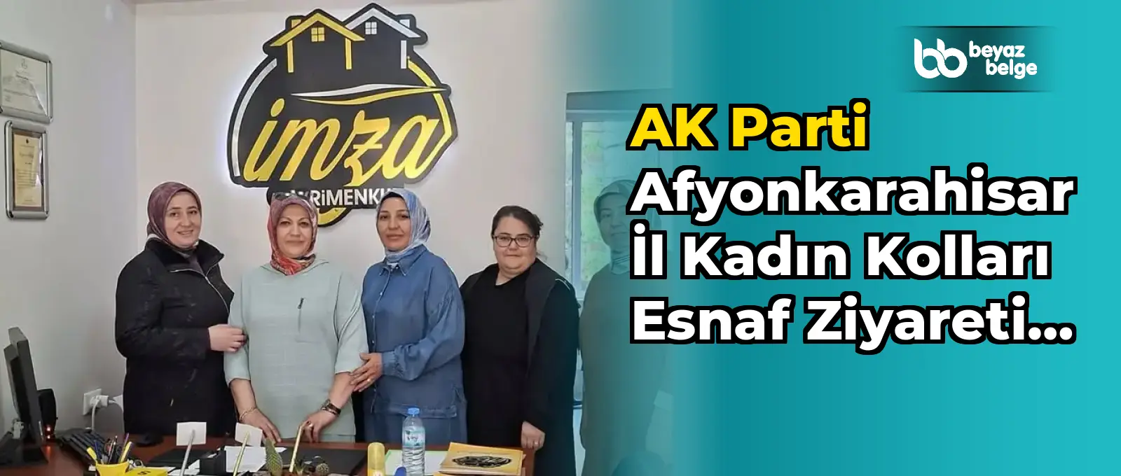 AK Parti Afyonkarahisar İl Kadın Kolları Esnaf Ziyareti Gerçekleştirdi