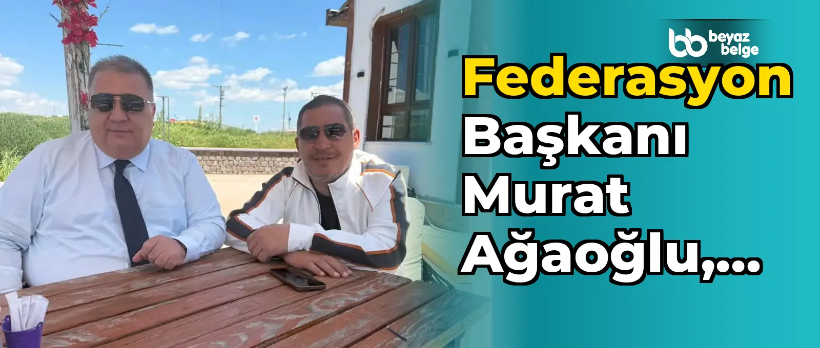 Federasyon Başkanı Murat Ağaoğlu, Dinar Belediye Başkanı Veysel Topçu'yu Ziyaret Etti