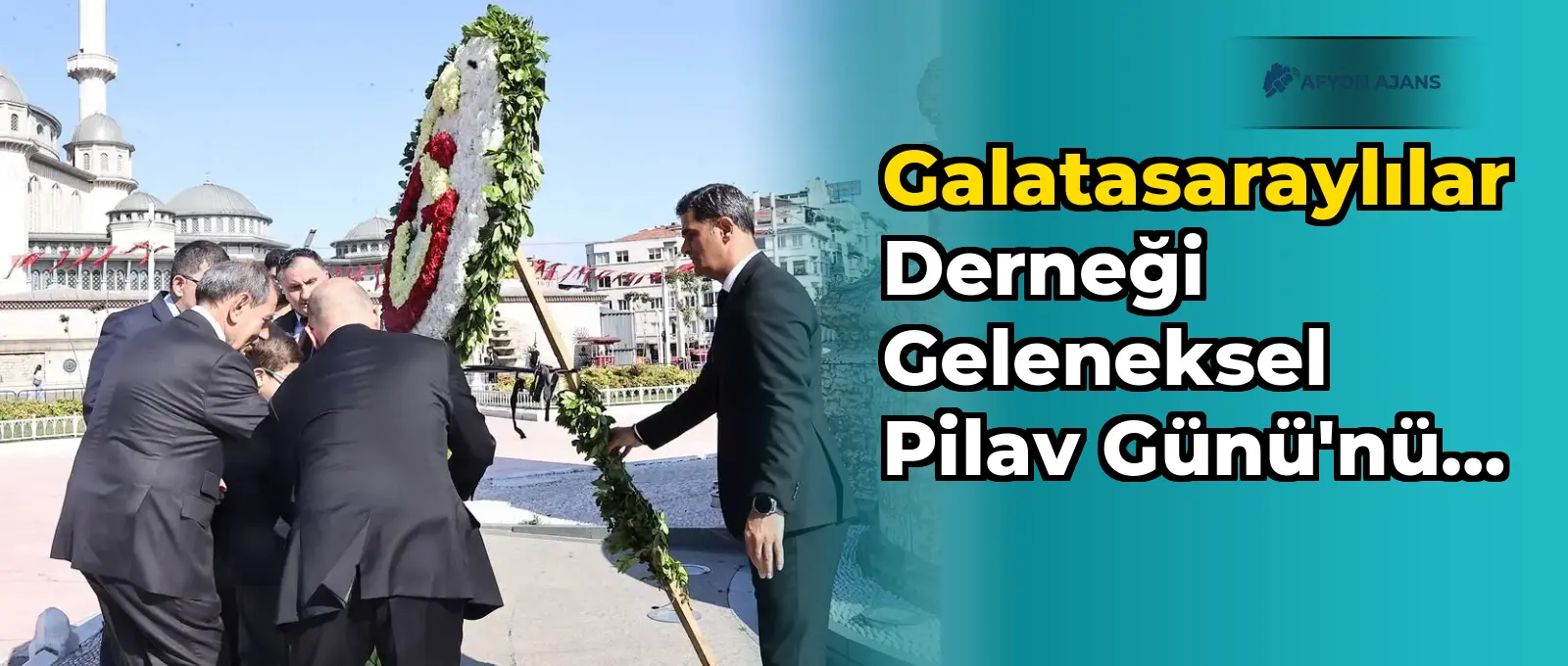 Galatasaraylılar Derneği Geleneksel Pilav Günü'nü düzenledi