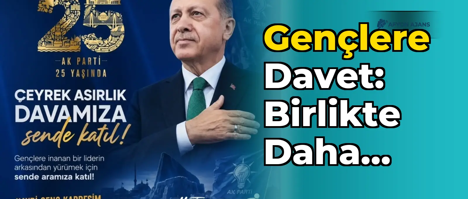 Gençlere davet: Birlikte daha güçlü olalım