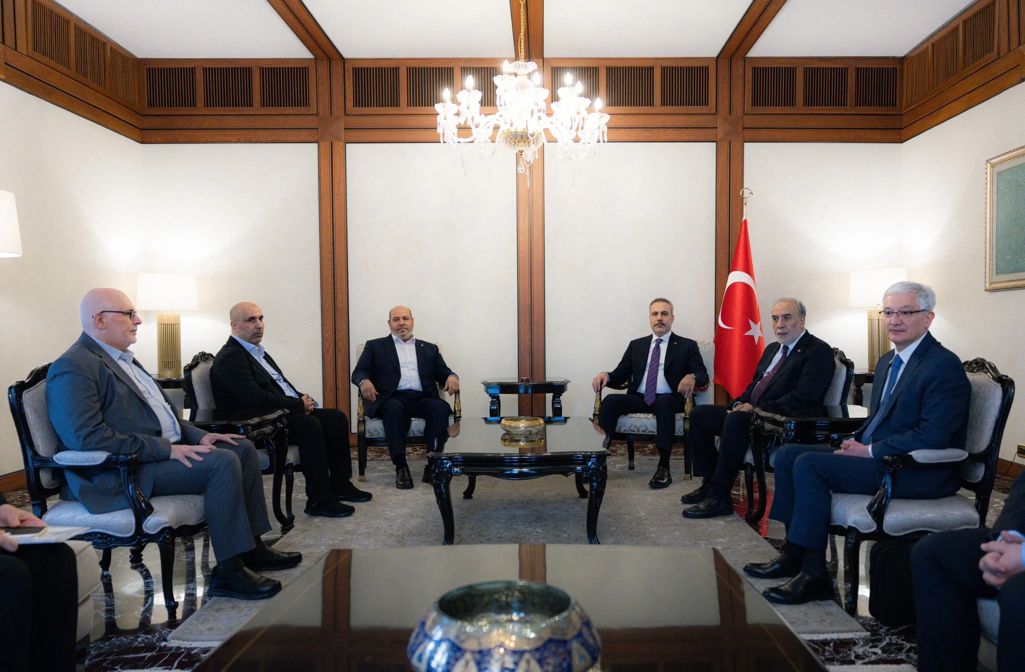 Hamas Heyeti Ankara'da Görüştü